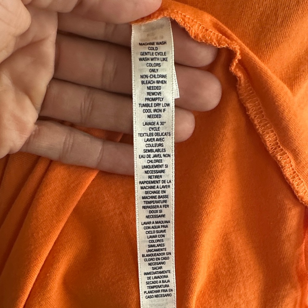Ralph Lauren Rugby Halter Maxi Dress in Bright Orange, Med - Picture 7 of 9